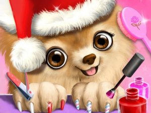 Christmas Salon Makeover Game