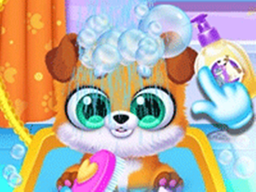 Newborn Puppy Salon Online Game
