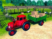 Farm Tractor Hauling Simulation