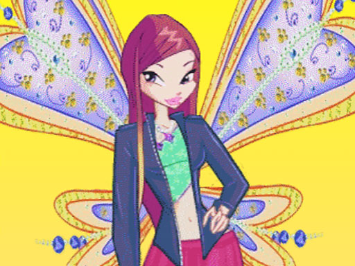 Winx Roxy Dressup Online Game