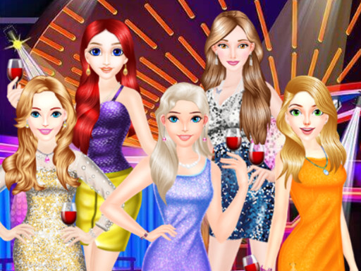 Bffs Weekend Night Party Dress Up Game