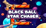 Black Ball Star Chaser - Labyrinth Roller Game