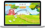 Chicken Math: Addition & Subtraction Game
