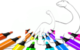 Dinosaur Coloring Pages Kids: Free Coloring Book Game