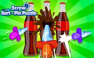 Screw Sort Pin Puzzle: Color Sorting Challenge