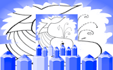 Simple Coloring Pages For Preschoolers - Free Kids Coloring Book Game