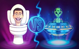 Skibidi Vs Alien: Endless Runner Survival Game