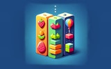 SuperArcade Fruits Spears and Cubes - 3-in-1 Arcade Compilation