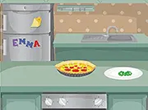 Cooking with Emma: Tomato Quiche Vegan Cooking Game Online Cooking Game