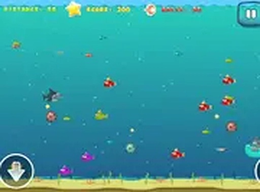 Mad Shark Online Arcade Game