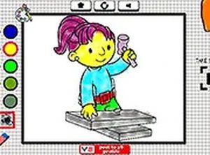 Creative Coloring with Friendly Characters